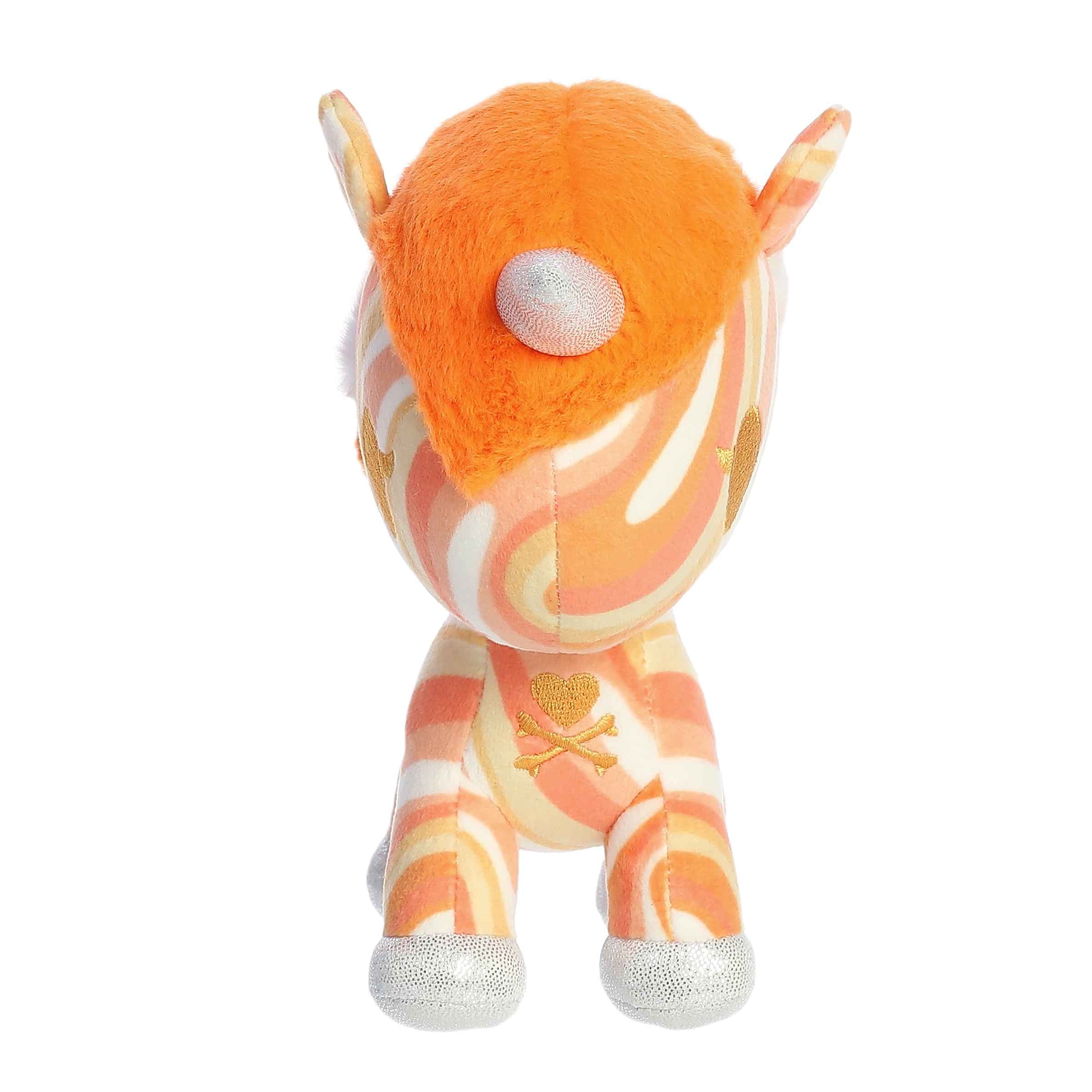 Aurora® - ©tokidoki - Frozen Treats Unicorno - 7.5" Orange Swirl - Image 2