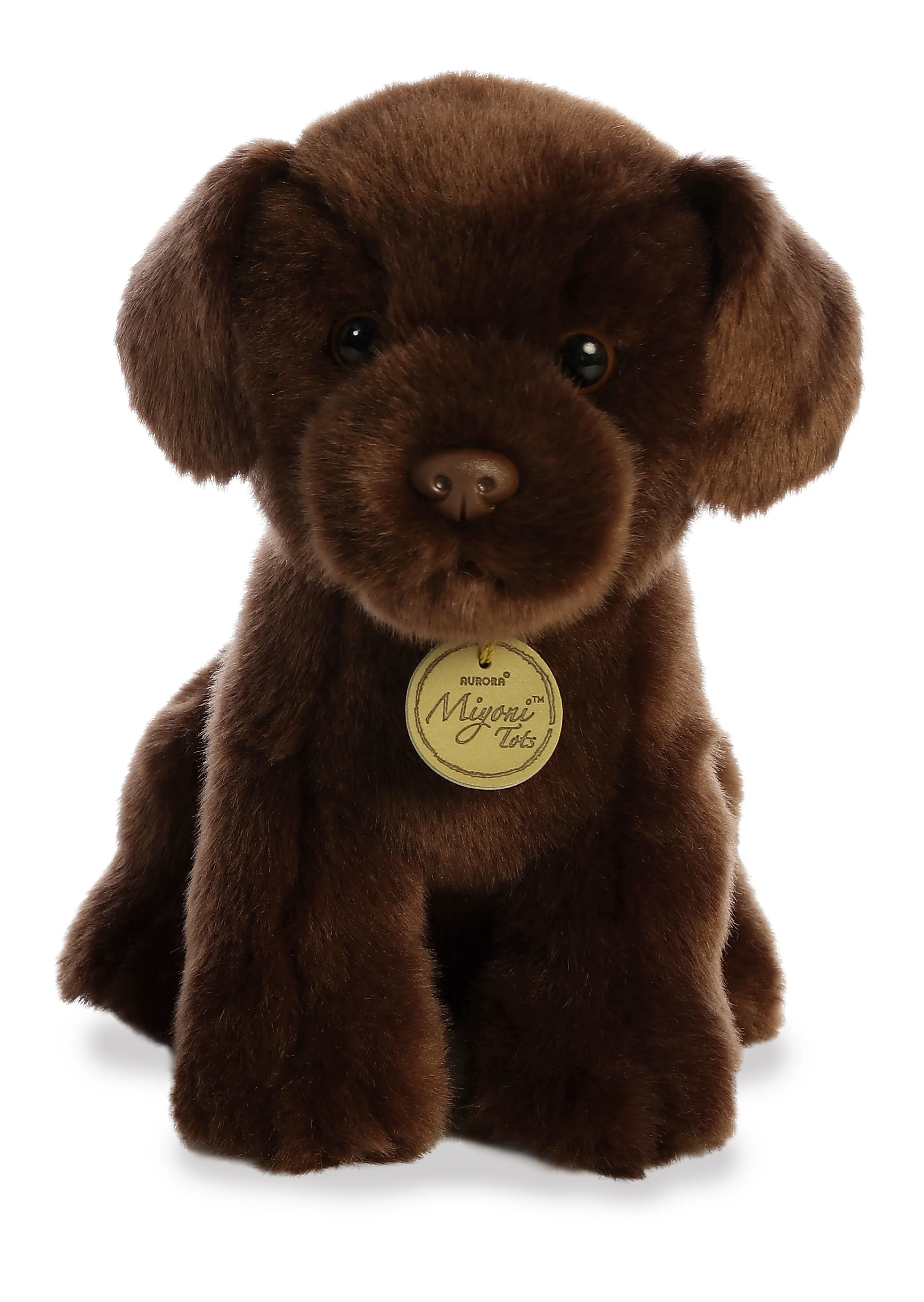 Aurora® - Miyoni® Tots - 11" Chocolate Lab Pup - Image 2