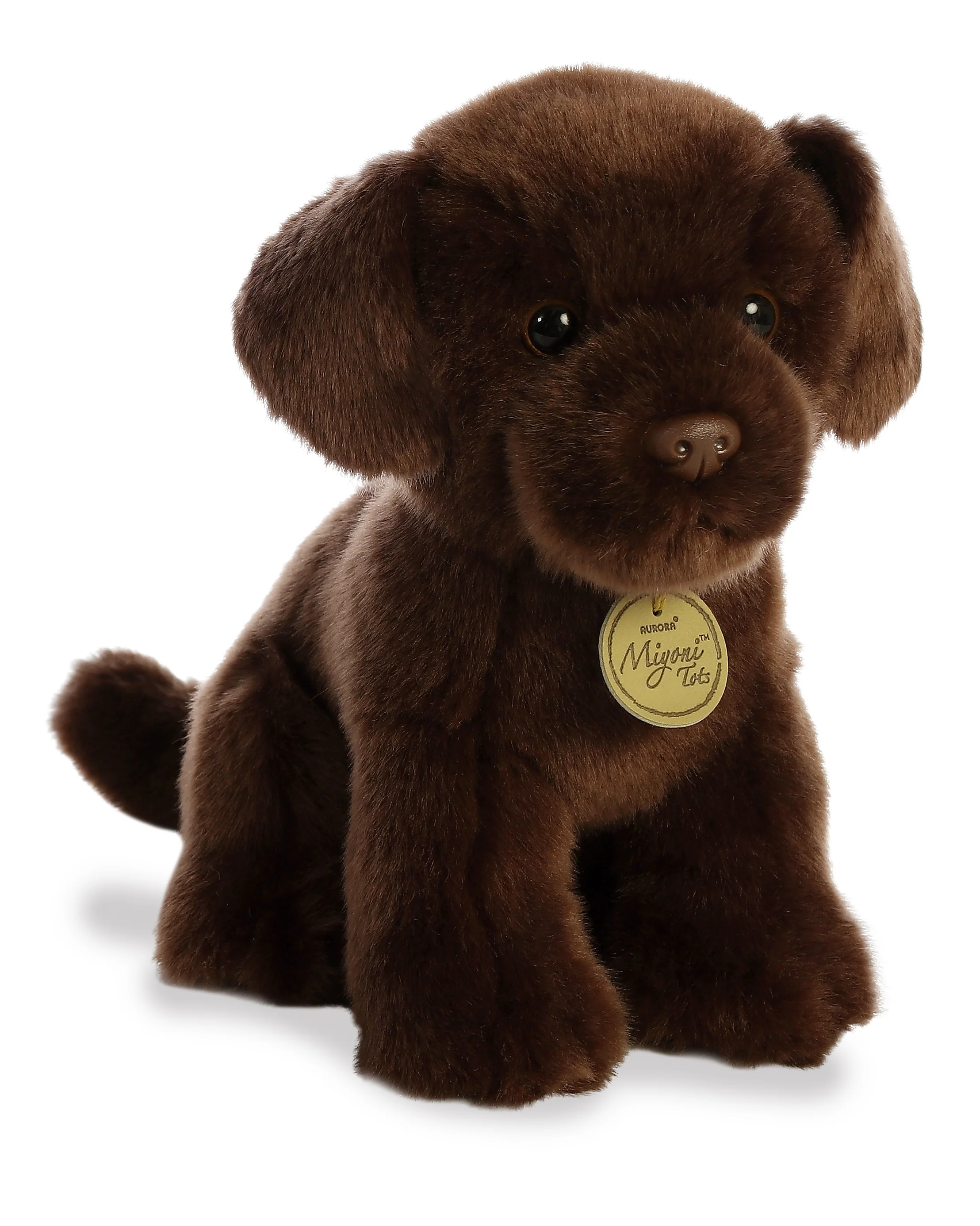 Aurora® - Miyoni® Tots - 11" Chocolate Lab Pup - Image 3