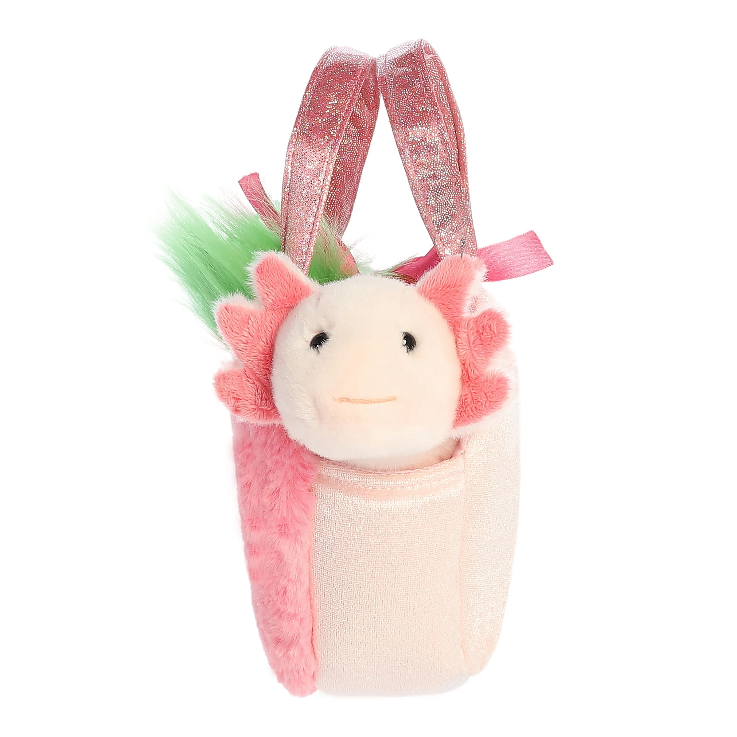Aurora® - Fancy Pals™ - 8" Strawberry Axolotl - Image 3