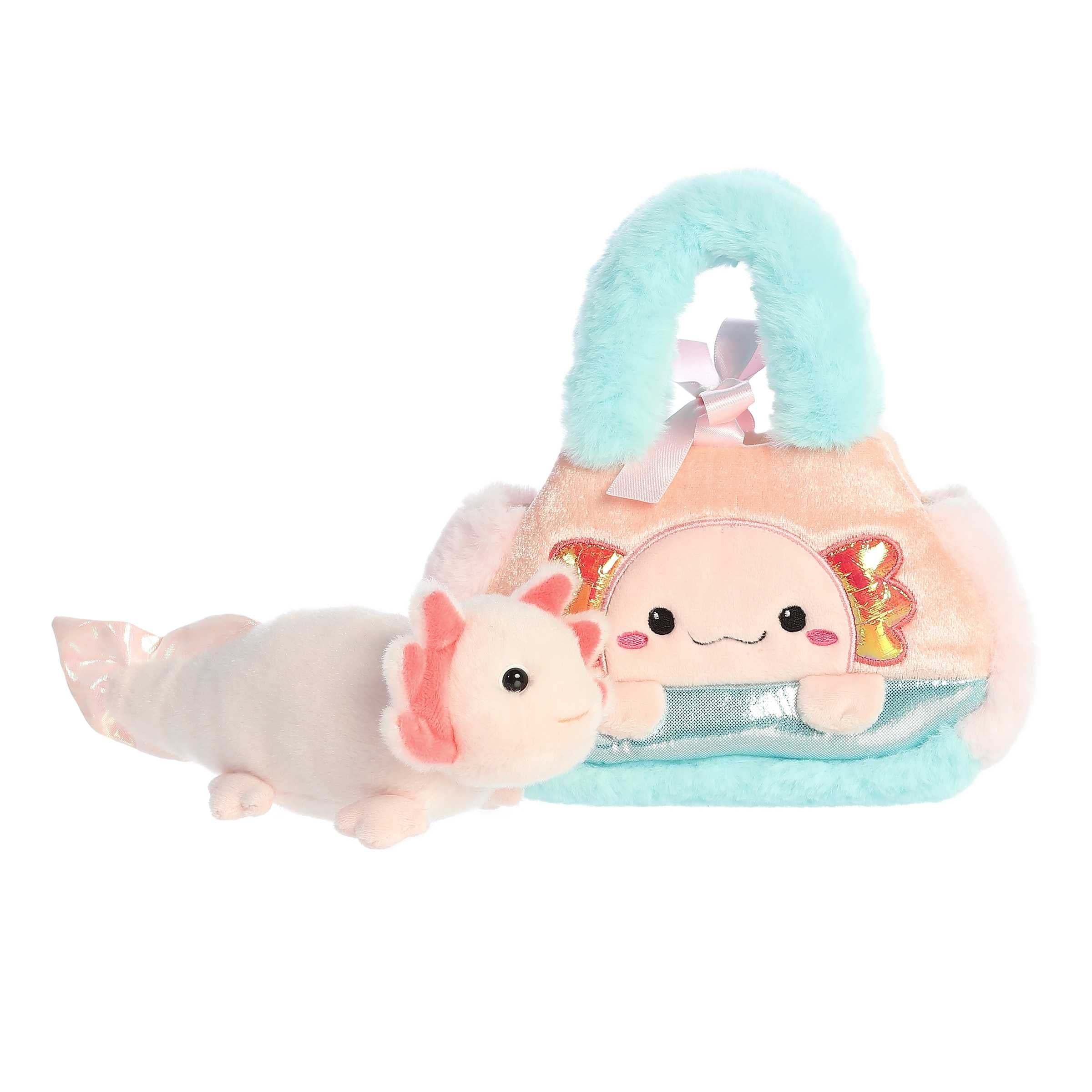 Aurora® - Fancy Pals™ - 7.5" Peek-A-Boo Axolotl™ - Image 6