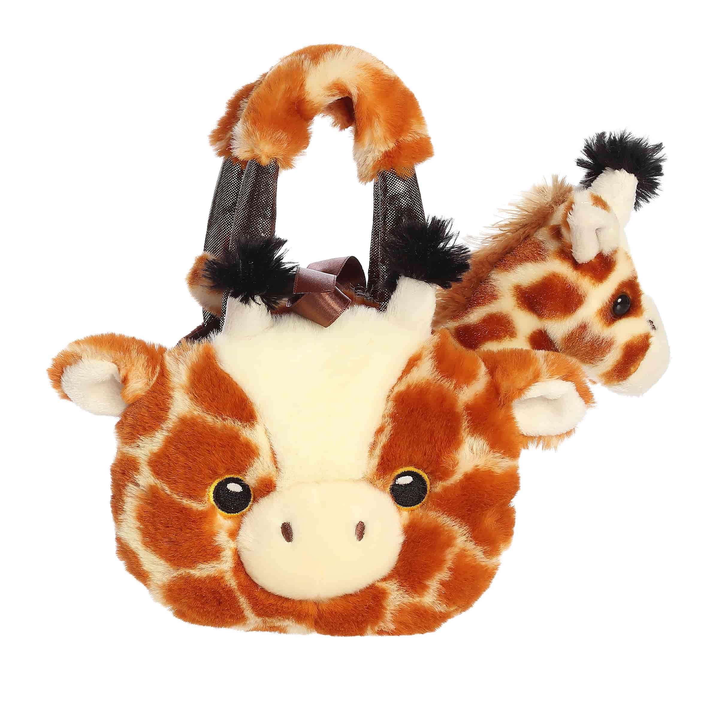 Aurora® - Fancy Pals™ - Fuzzy Face™ - 8" Giraffe - Image 3