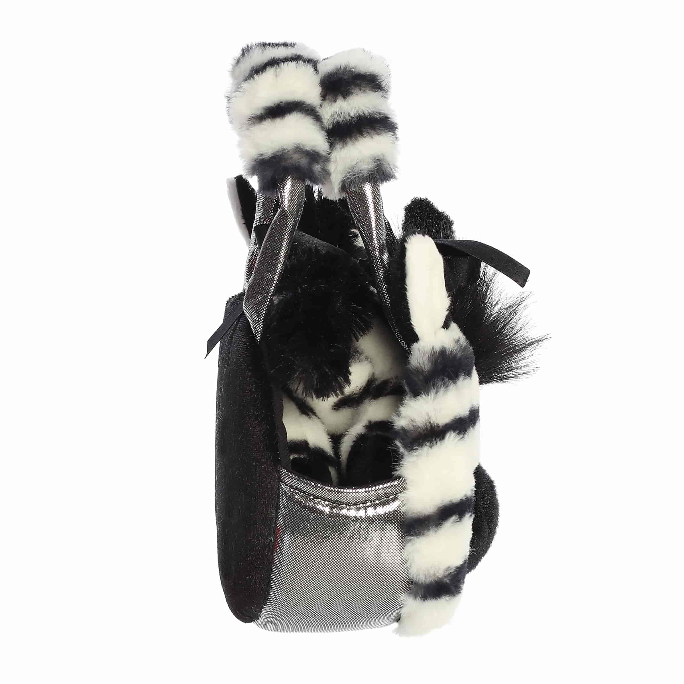 Aurora® - Fancy Pals™ - Fuzzy Face™ - 8" Zebra - Image 4