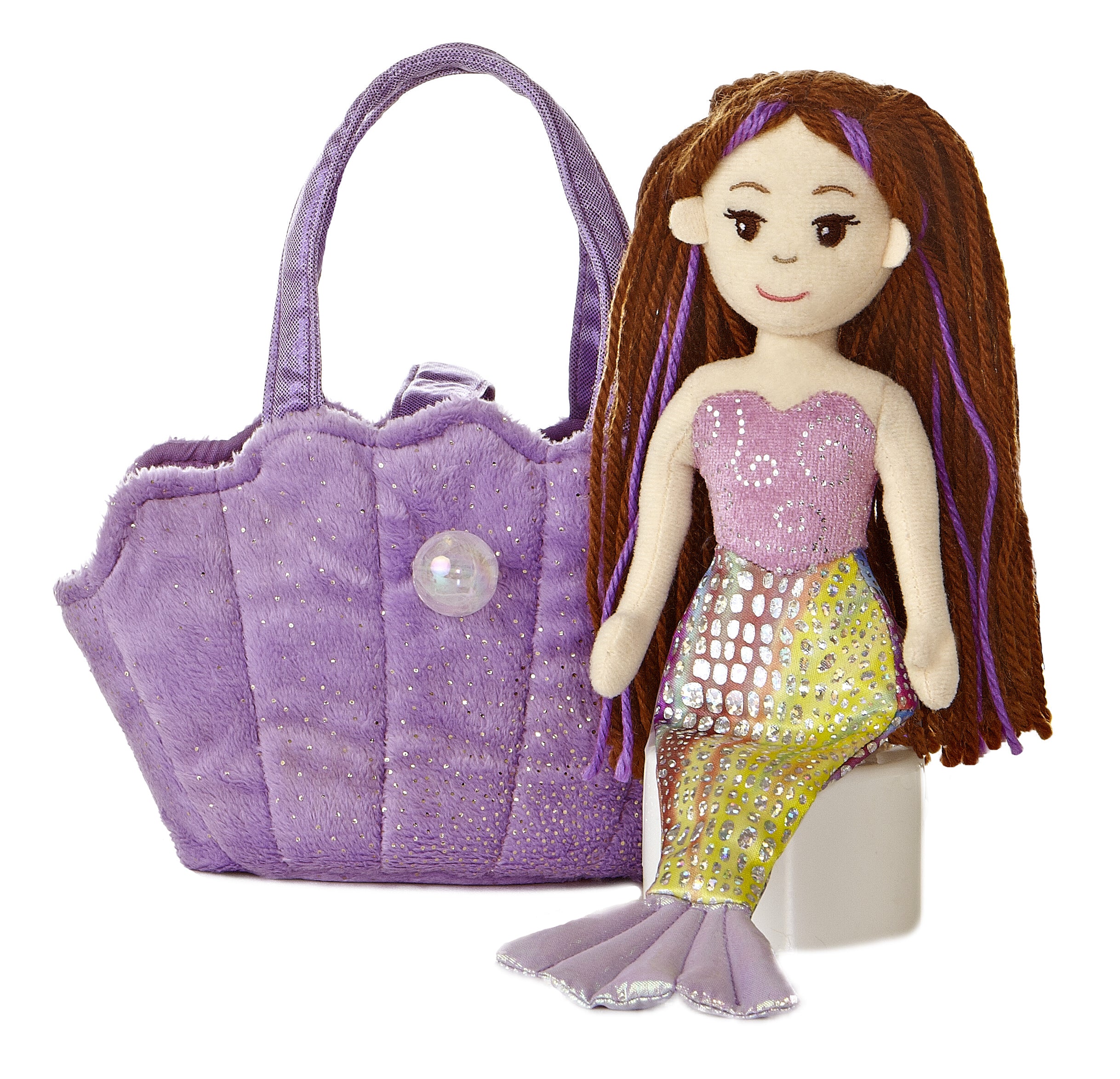 Aurora® - Sea Sparkles™ - 9" Mermaid Lavender - Image 3