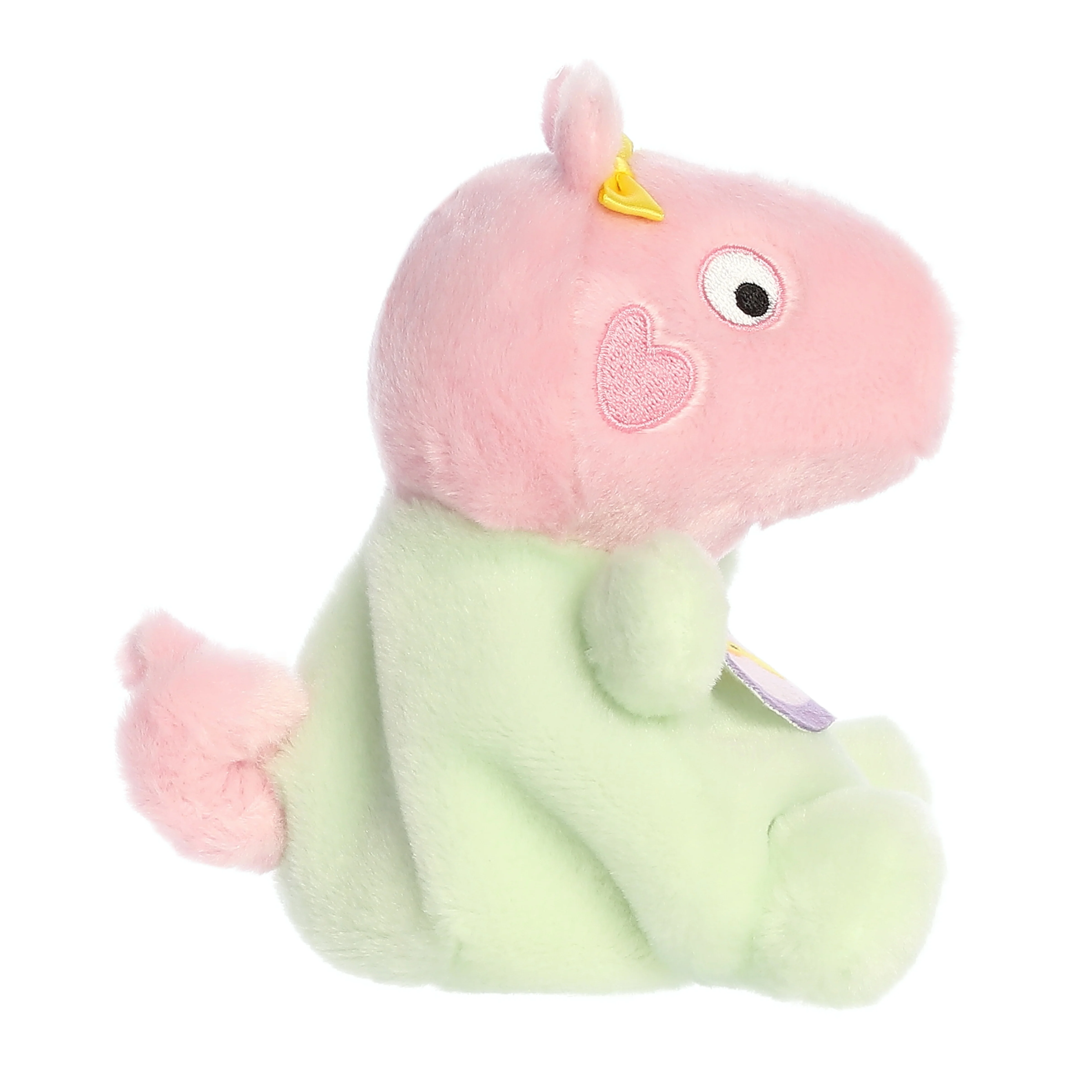 Aurora® - Peppa Pig™ - Palm Pals™ - 5" Baby Evie With Bib - Image 3