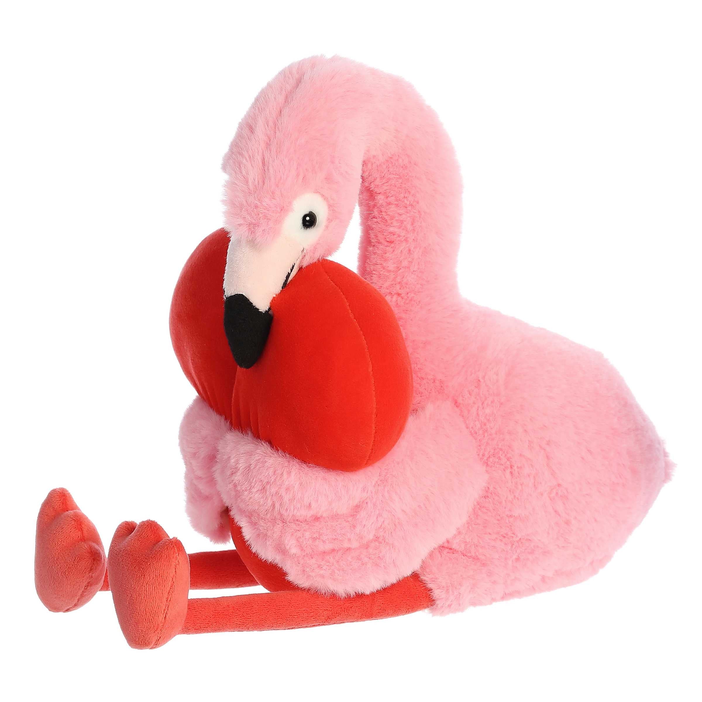 Aurora® - Valentine - Heart Huggers™ - 11" Fiora Flamingo™ - Image 5