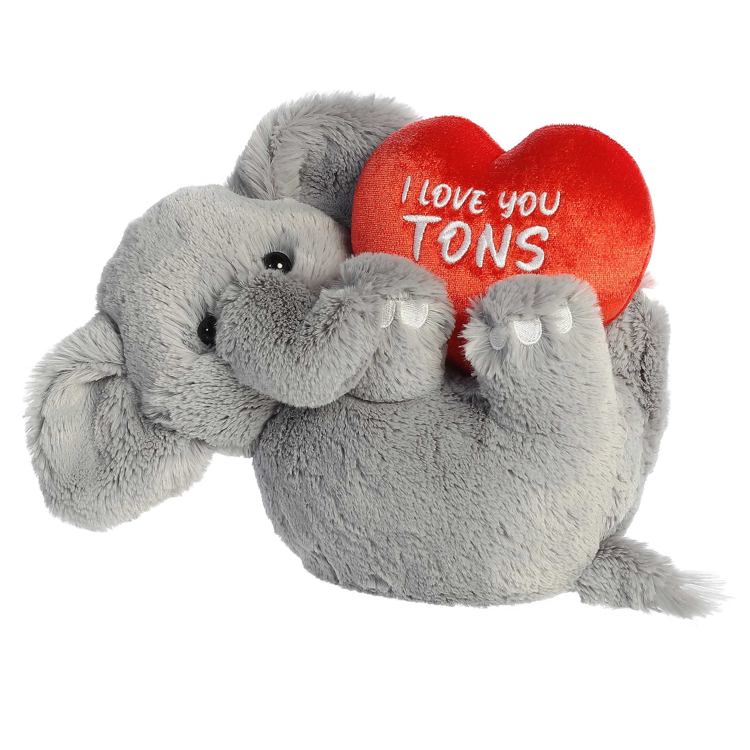 Aurora® - Valentine - I Love You Tons™ - 11" Elephant - Image 5