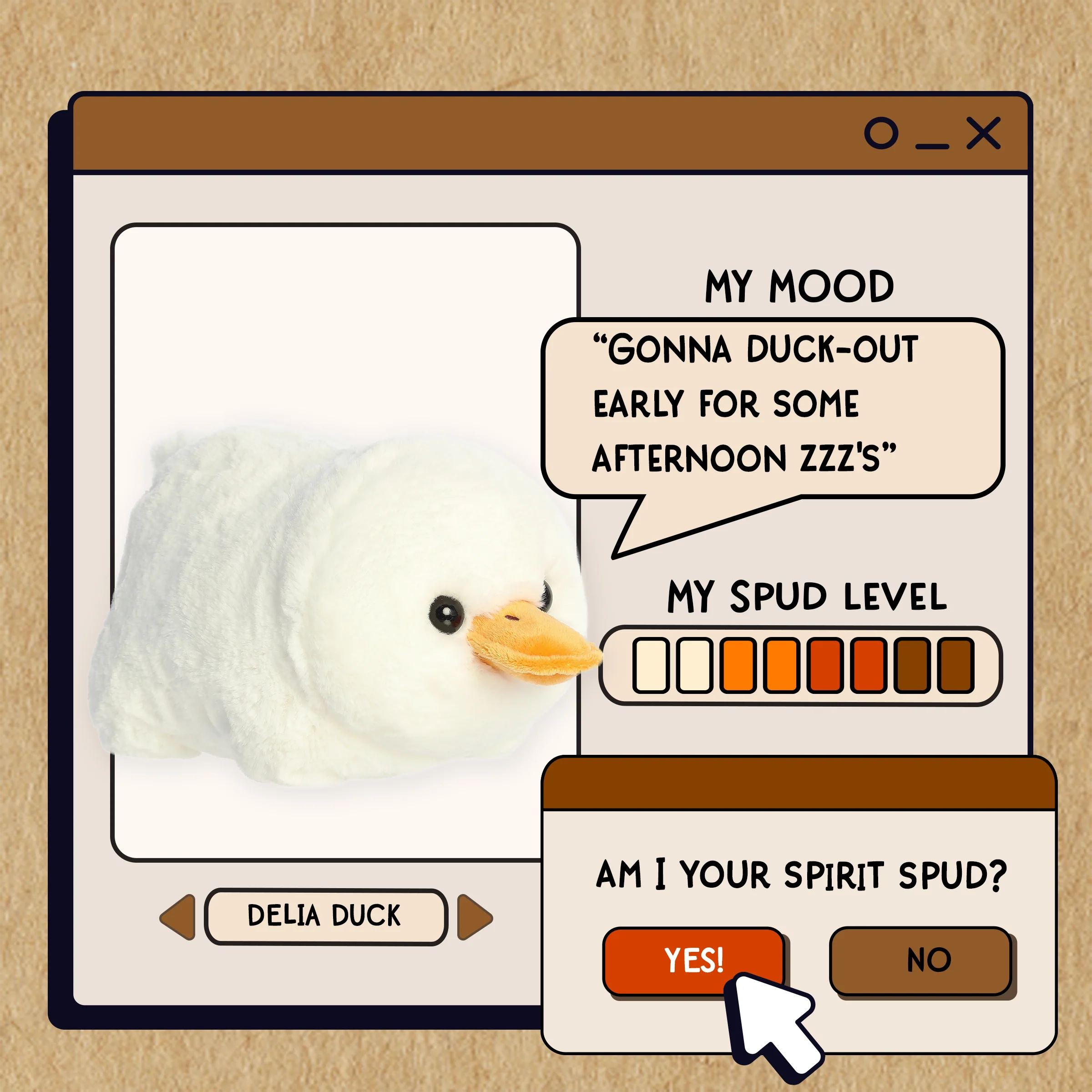 Aurora® - Spudsters™ - 10" Delia Duck™ - Image 2