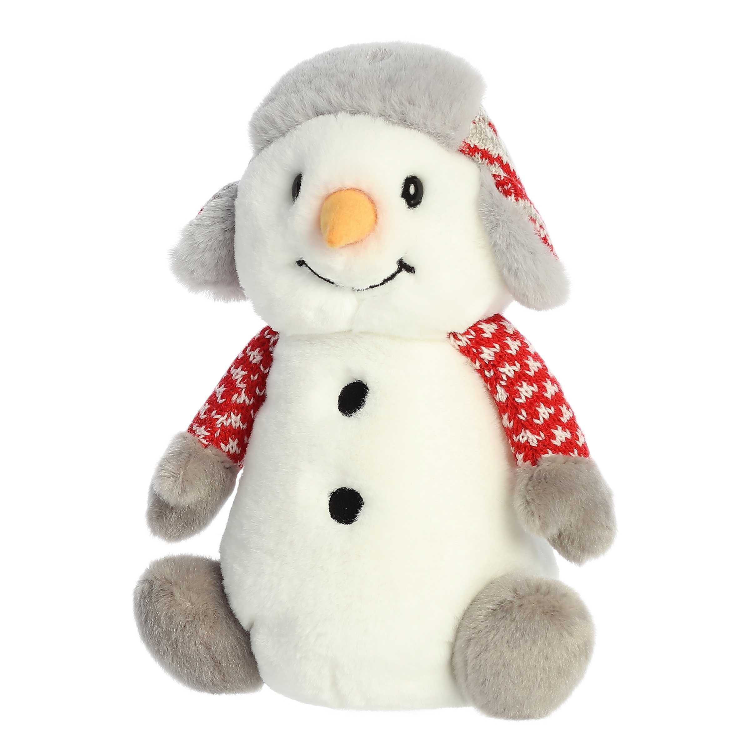Aurora® - Holiday - Land of Lils™ - 10" Aspen Snowman™ With Hat - Image 5