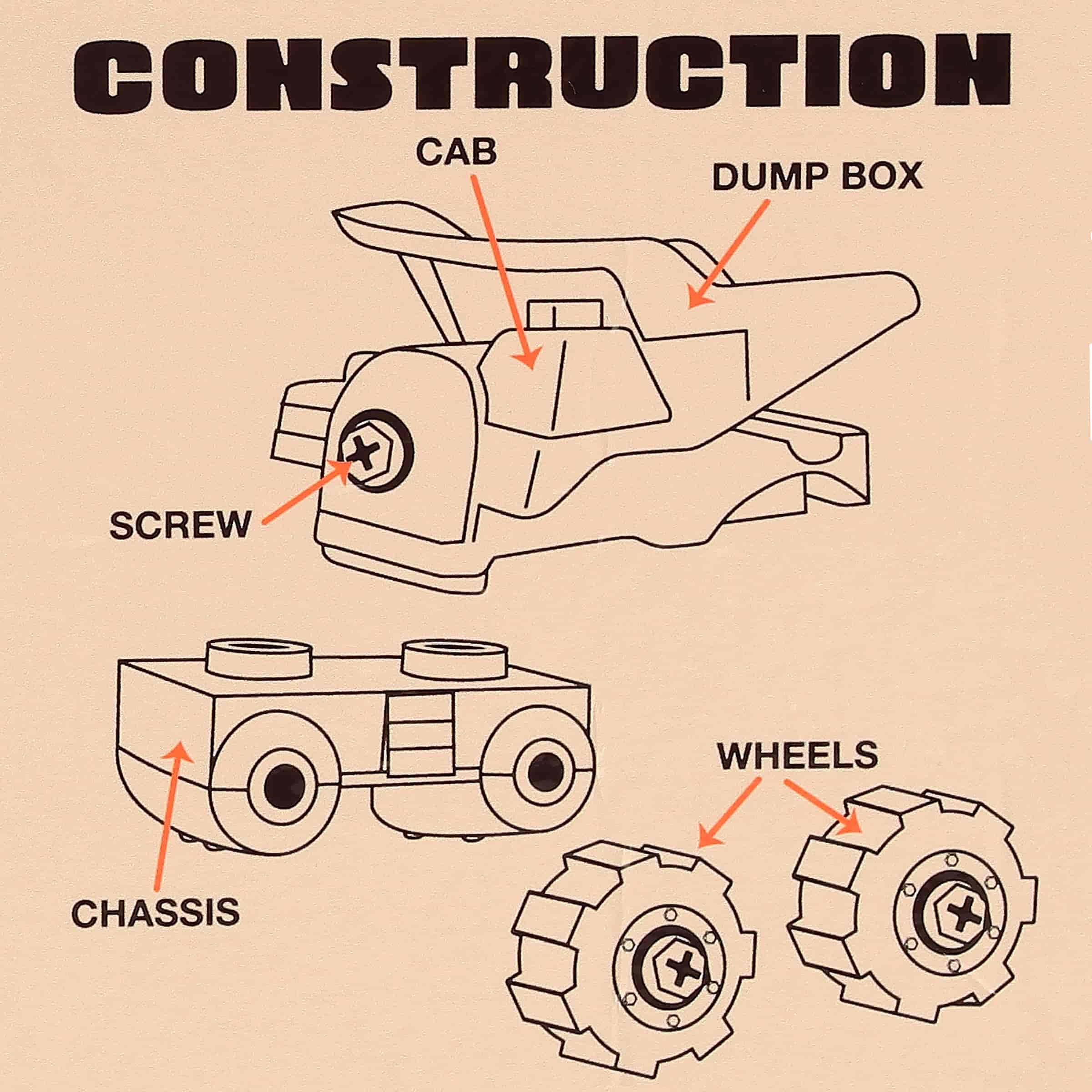 Aurora® Toys - Wheatley™ - 8" Take-A-Part Dump Truck - Image 10